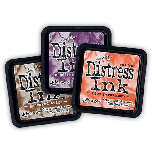 Ranger Ink - Tim Holtz - Distress Ink Pads - Fall - Limited Edition - 3 Pack