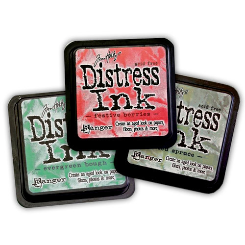 Ranger Ink - Tim Holtz - Distress Ink Pads - Winter - Limited Edition - 3 Pack