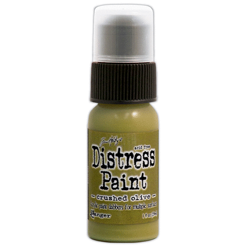 Ranger Ink - Tim Holtz - Distress Paint - Crushed Olive