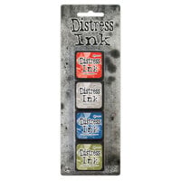 Ranger Ink - Tim Holtz - Distress Ink Pads - Mini Kit - Five