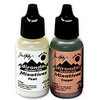 Ranger Ink - Tim Holtz - Adirondack Metallic Mixatives - 2 Pack - Pearl and Copper
