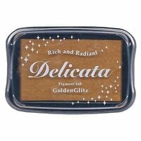 Tsukineko - Delicata - Ink Pad - Golden Glitz