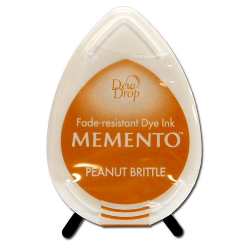 Tsukineko - Memento - Fade Resistant Dye Ink Pad - Dew Drop - Peanut Brittle