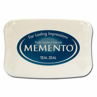 Tsukineko - Memento - Fade Resistant Dye Ink Pad - Teal Zeal