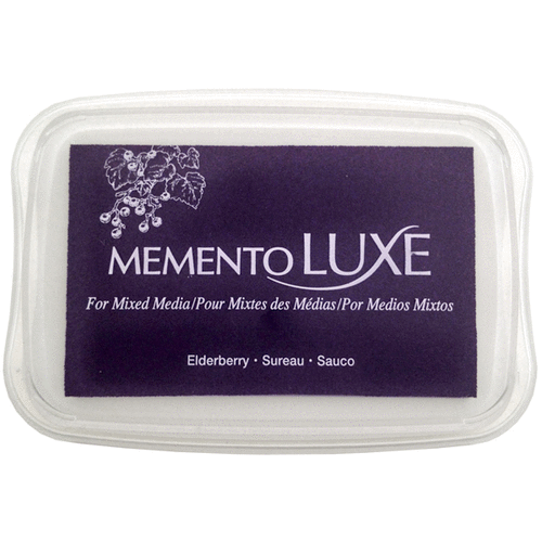 Tsukineko - Memento LUXE - Fade Resistant Dye Inkpad - Elderberry