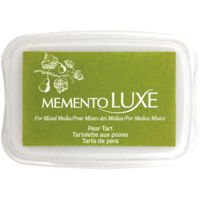 Tsukineko - Memento LUXE - Fade Resistant Dye Inkpad - Pear Tart