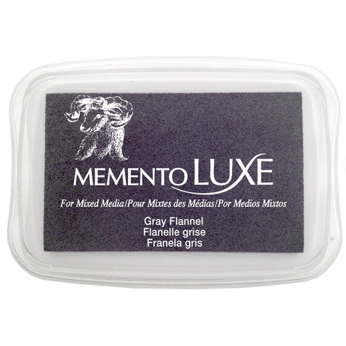 Tsukineko - Memento LUXE - Fade Resistant Dye Inkpad - Gray Flannel