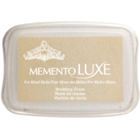 Tsukineko - Memento LUXE - Fade Resistant Dye Inkpad - Wedding Dress