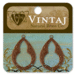 Vintaj Metal Brass Company - Metal Jewelry Hardware - Bohemian Teardrop