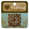 Vintaj Metal Brass Company - Metal Jewelry Hardware - Rosette Filigree