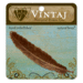 Vintaj Metal Brass Company - Metal Jewelry Hardware - Tall Feather