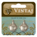 Vintaj Metal Brass Company - Artisan Pewter - Metal Jewelry Hardware - Etruscan Perfume