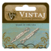 Vintaj Metal Brass Company - Artisan Pewter - Metal Jewelry Hardware - Sentinel Link