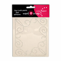 Want2Scrap - Say it With Bling - Self Adhesive Gems - Classy Corners - Class