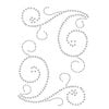 Want2Scrap - Say it With Pearls - Self Adhesive Pearls - Swirls - White