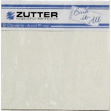 Zutter - Bind-It-All - Covers - 6.2x6.2 Inches - White
