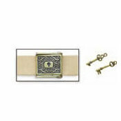 Zutter - Perfect Closures - Album Strap - Key Hole and Keys 1