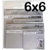 Bind It All - Zutter - Clear Acrylic Covers - 6x6