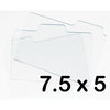 Bind It All - Zutter - Clear Acrylic Folder Tabs - 3 Pieces - 7.5x5