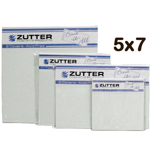Zutter - Bind It All - Canvas Art Board Covers - 5x7