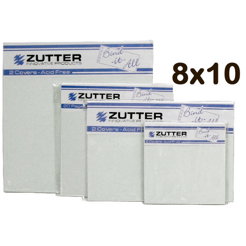 Zutter - Bind It All - Canvas Art Board Covers - 8x10