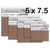 Bind It All - Zutter - Clip-Board Wood Covers - 5x7.5