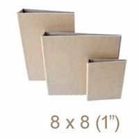 Zutter - 8 x 8 Cover All - One Inch Flat Spine - Craft