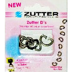 Zutter - D's - Metal D-Rings - Antique Silver