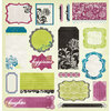 Pink Paislee - Bayberry Cottage Collection - Die Cut - Punch Outs, CLEARANCE