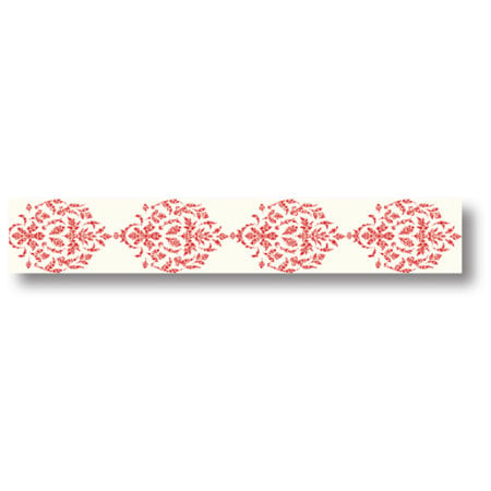 Pink Paislee - Artisan Collection - Paper Tape - Red