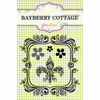 Pink Paislee - Bayberry Cottage Collection - Clear Stamps - Impressions