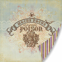 Pink Paislee - Hocus Pocus Collection - 12 x 12 Double Sided Paper - Hocus Pocus