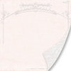 Pink Paislee - House of Three - Parisian Anthology Collection - 12 x 12 Double Sided Paper - Architectural Arch