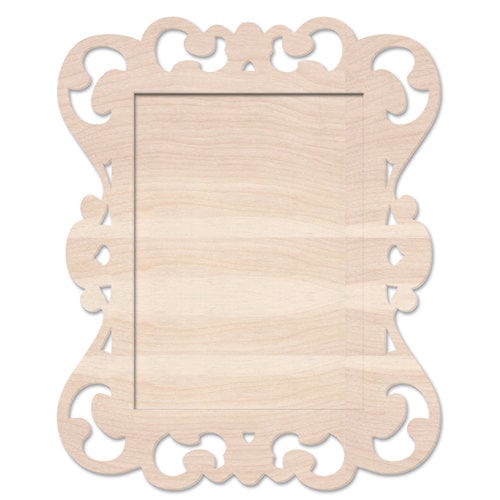 Pink Paislee - Mistables Collection - Wood Shadowbox Frame