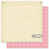 Pink Paislee - Vintage Vogue Collection - 12 x 12 Double Sided Paper - Corner Boutique
