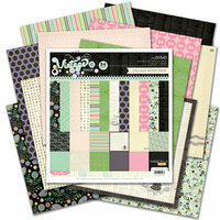 Pink Paislee - Vintage Vogue Collection - 12 x 12 Paper Pack