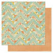 Pink Paislee - Prairie Hills Collection - 12 x 12 Double Sided Paper - Flight Pattern