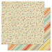 Pink Paislee - Prairie Hills Collection - 12 x 12 Double Sided Paper - Country Meadow