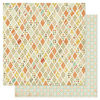 Pink Paislee - Prairie Hills Collection - 12 x 12 Double Sided Paper - Hilltop