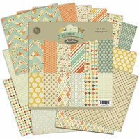 Pink Paislee - Prairie Hills Collection - 12 x 12 Paper Pack