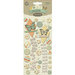 Pink Paislee - Prairie Hills Collection - Chipboard Pops - 3 Dimensional Stickers with Glossy Accents