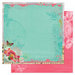 Pink Paislee - Spring Jubilee Collection - 12 x 12 Double Sided Paper - Party