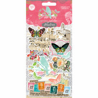Pink Paislee - Spring Jubilee Collection - Chipboard Stickers