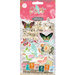 Pink Paislee - Spring Jubilee Collection - Chipboard Stickers