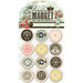 Pink Paislee - London Market Collection - Spool Buttons