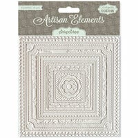 Pink Paislee - Artisan Collection - Resist Elements - Squares