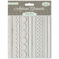 Pink Paislee - Artisan Collection - Resist Elements - Borders