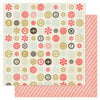 Pink Paislee - City Sidewalks Collection - Christmas - 12 x 12 Double Sided Paper - Candy Shoppe