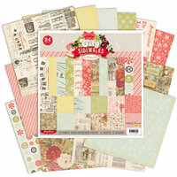 Pink Paislee - City Sidewalks Collection - Christmas - 8 x 8 Paper Pack