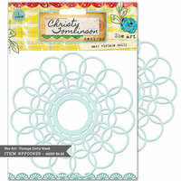 Pink Paislee - She Art Collection - 6 x 6 Stencil Mask - Vintage Doily